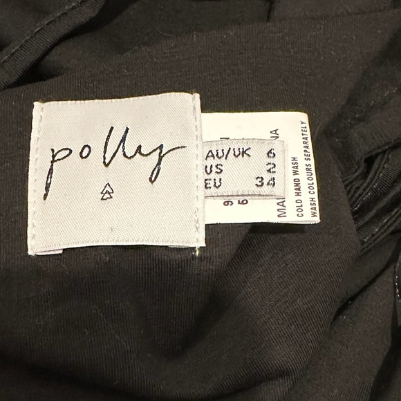 Princess Polly Tali Top Black Size US 2 EUR 4 - Picture 10 of 10